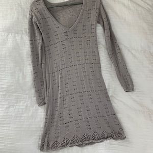 Grey Sweater Dress